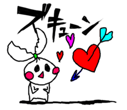 The onion ribbon-chan happy! sticker #7786878