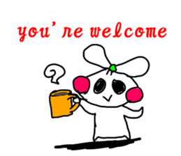 The onion ribbon-chan happy! sticker #7786879