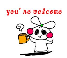 The onion ribbon-chan happy! sticker #7786879