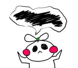 The onion ribbon-chan happy! sticker #7786893