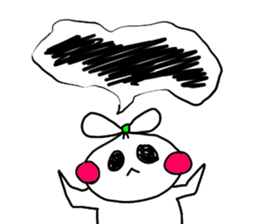 The onion ribbon-chan happy! sticker #7786893