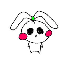 The onion ribbon-chan happy! sticker #7786903