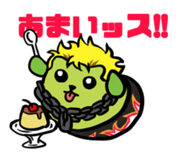 NJPW meets Mameshiba. sticker #7787351