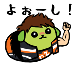 NJPW meets Mameshiba. sticker #7787372