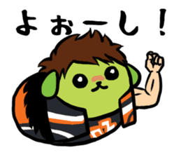 NJPW meets Mameshiba. sticker #7787372