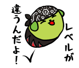 NJPW meets Mameshiba. sticker #7787373