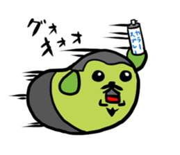 NJPW meets Mameshiba. sticker #7787385