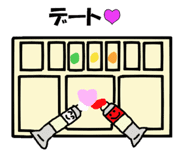 Stationery love communication 1 sticker #7787433