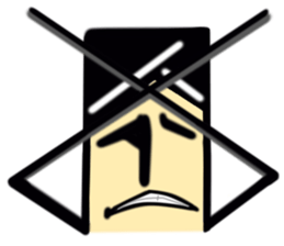 expression person sticker #7787589