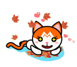 November Fall Changing Season sticker #7787668