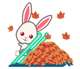 November Fall Changing Season sticker #7787669