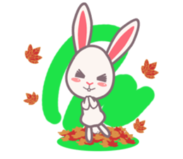 November Fall Changing Season sticker #7787673