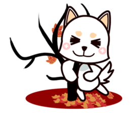 November Fall Changing Season sticker #7787686