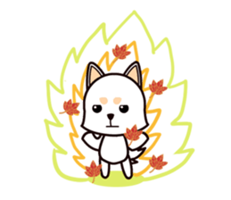 November Fall Changing Season sticker #7787702