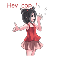 Japanese anime sticker (English edition) sticker #7787713