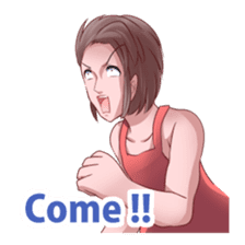 Japanese anime sticker (English edition) sticker #7787727