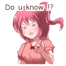 Japanese anime sticker (English edition) sticker #7787737