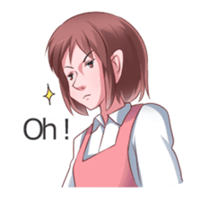 Japanese anime sticker (English edition) sticker #7787745