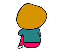 HAKATA CITY GIRL OKAPPACHAN 2 sticker #7787809