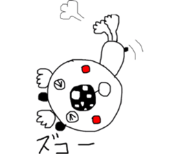 monokuro kumako sticker #7787848