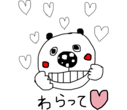 monokuro kumako sticker #7787864