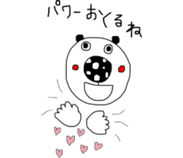 monokuro kumako sticker #7787865