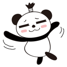 supercilious panda sticker #7788135