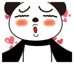 supercilious panda sticker #7788144