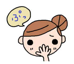 HANAchan and friends 4 sticker #7789032