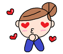 HANAchan and friends 4 sticker #7789036