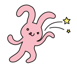 user friendly! Rabbit cookies sticker #7789468