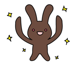 user friendly! Rabbit cookies sticker #7789471