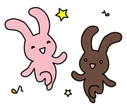 user friendly! Rabbit cookies sticker #7789475