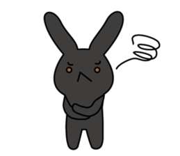 user friendly! Rabbit cookies sticker #7789484