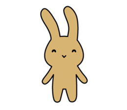 user friendly! Rabbit cookies sticker #7789492