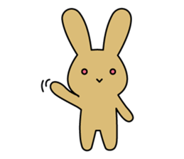 user friendly! Rabbit cookies sticker #7789493