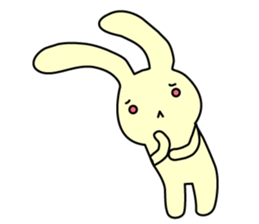 user friendly! Rabbit cookies sticker #7789494