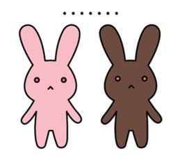 user friendly! Rabbit cookies sticker #7789495