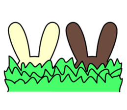 user friendly! Rabbit cookies sticker #7789498