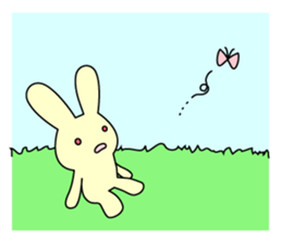 user friendly! Rabbit cookies sticker #7789507