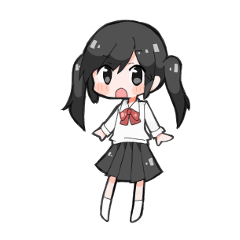 Sticker junior high school students use