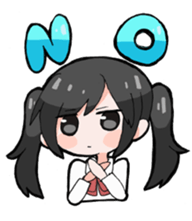 Sticker junior high school students use sticker #7789510