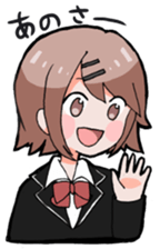 Sticker junior high school students use sticker #7789531