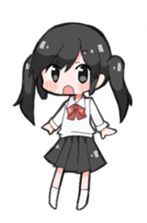 Sticker junior high school students use sticker #7789544