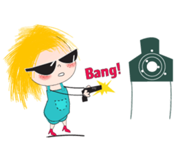 Sport girl 2 sticker #7789981