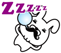 Mustache Rabbit Chan ~Ver.03~ sticker #7790152