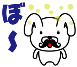 Mustache Rabbit Chan ~Ver.03~ sticker #7790153