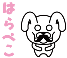 Mustache Rabbit Chan ~Ver.03~ sticker #7790159