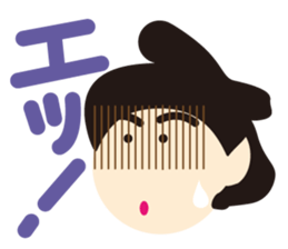 Cute SUMO Wrestler Sticker2 sticker #7790636