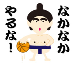 Cute SUMO Wrestler Sticker2 sticker #7790651